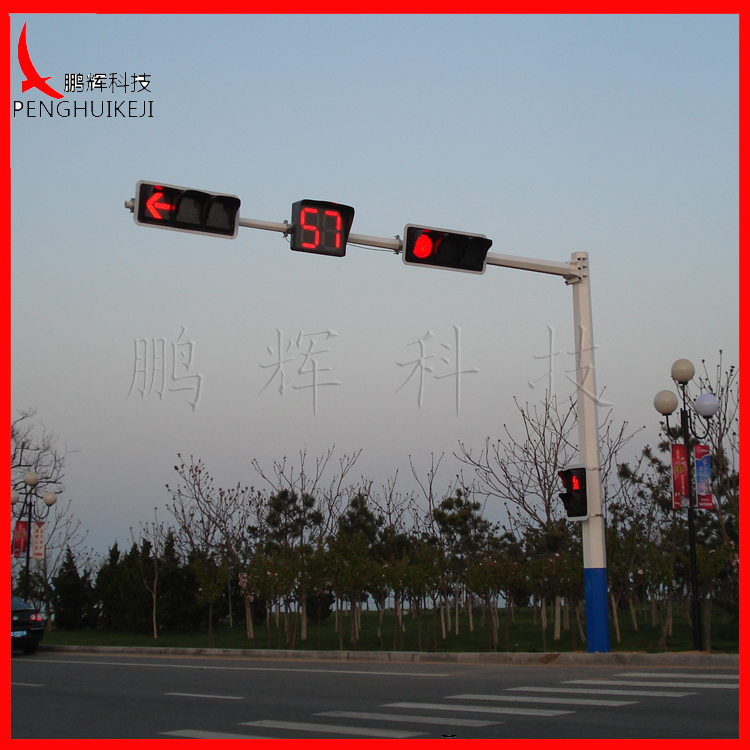懸臂式信號(hào)燈安裝案例
