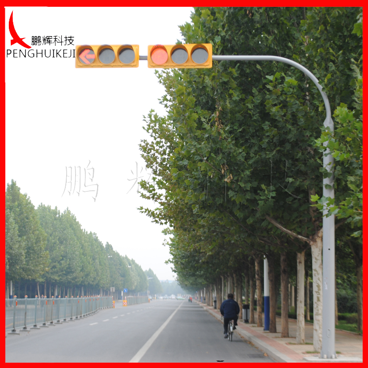 懸臂式信號(hào)燈安裝案例